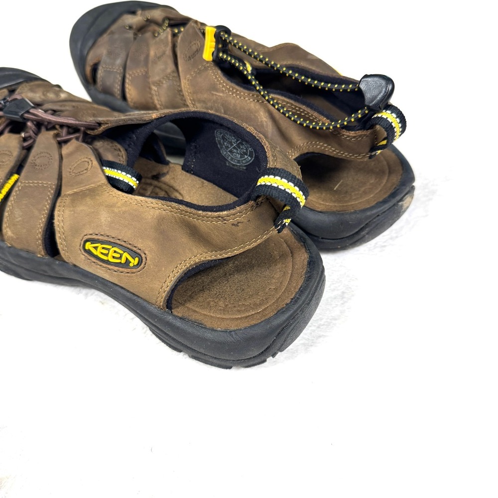 Keen Newport Fisherman Sandals Men's US 10 Brown Leather Hiking - Picture 3 of 6